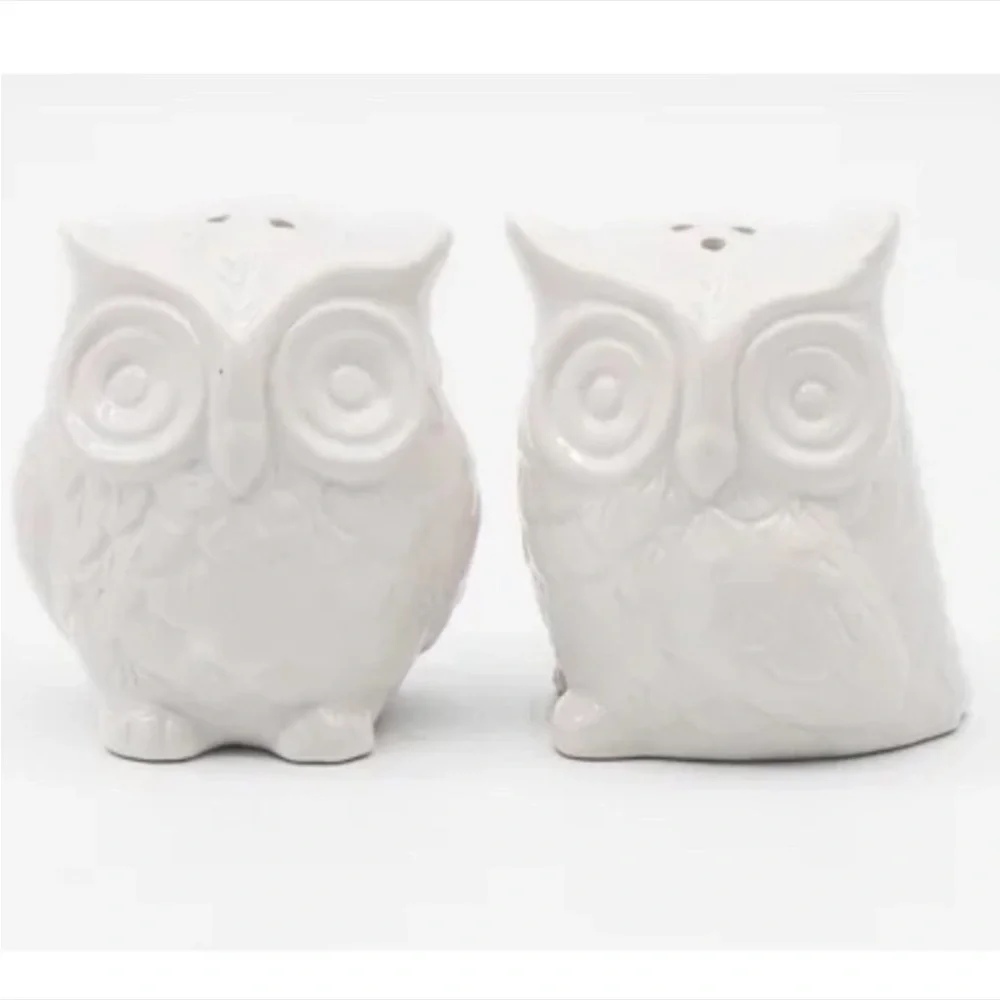 Godinger Silver Art Co. owl salt